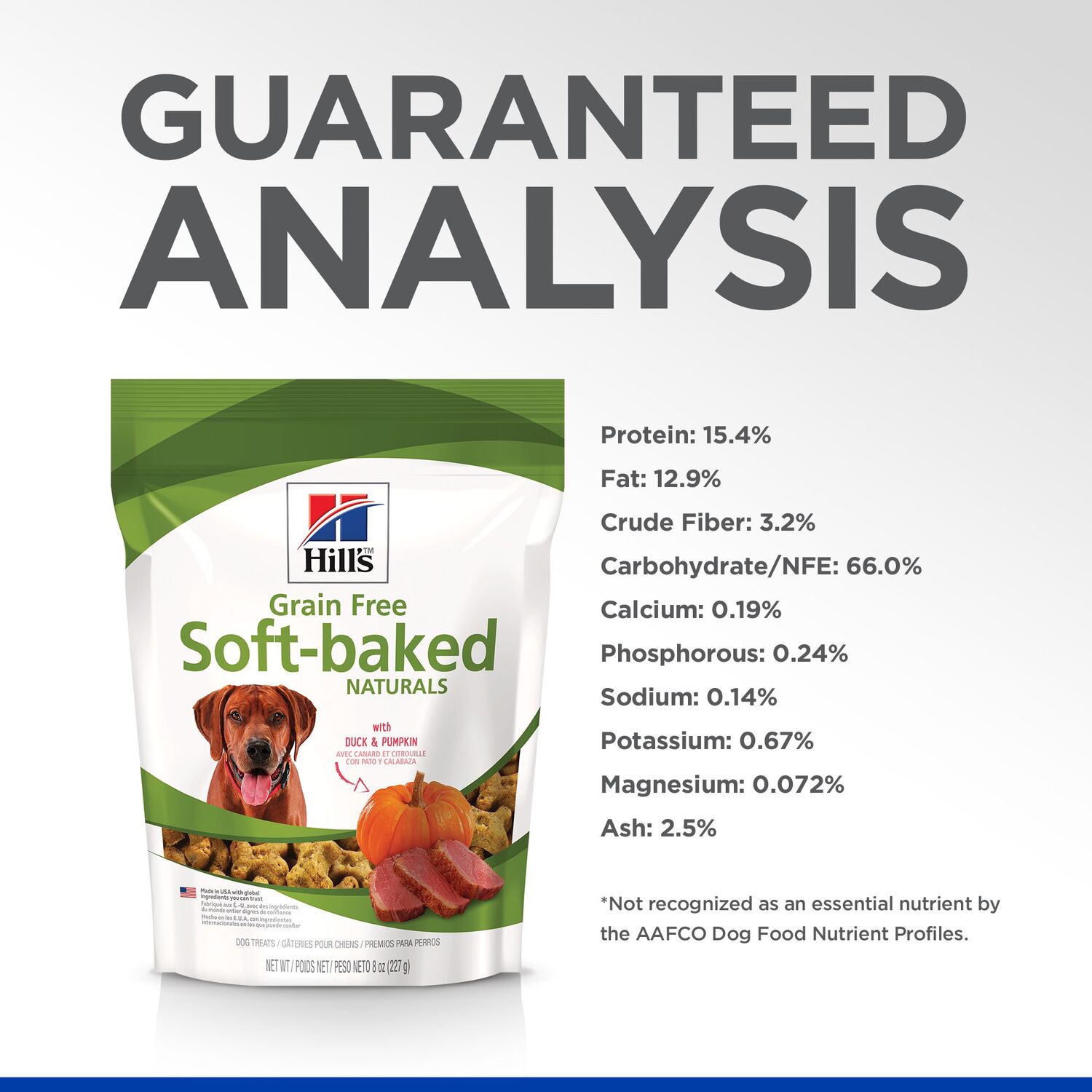 Hill's® Grain Free Soft-Baked Naturals with Duck & Pumpkin Dog Treats, 8-Oz