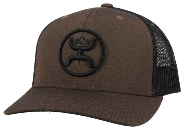 Youth Hooey O Classic Trucker Cap in Grey