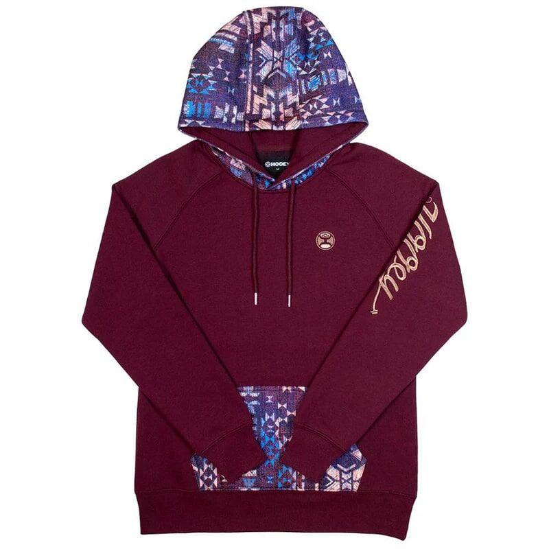 Hooey Women's Veracruz Aztec Pattern Hoody
