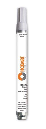 White Valve Action Paint Marker