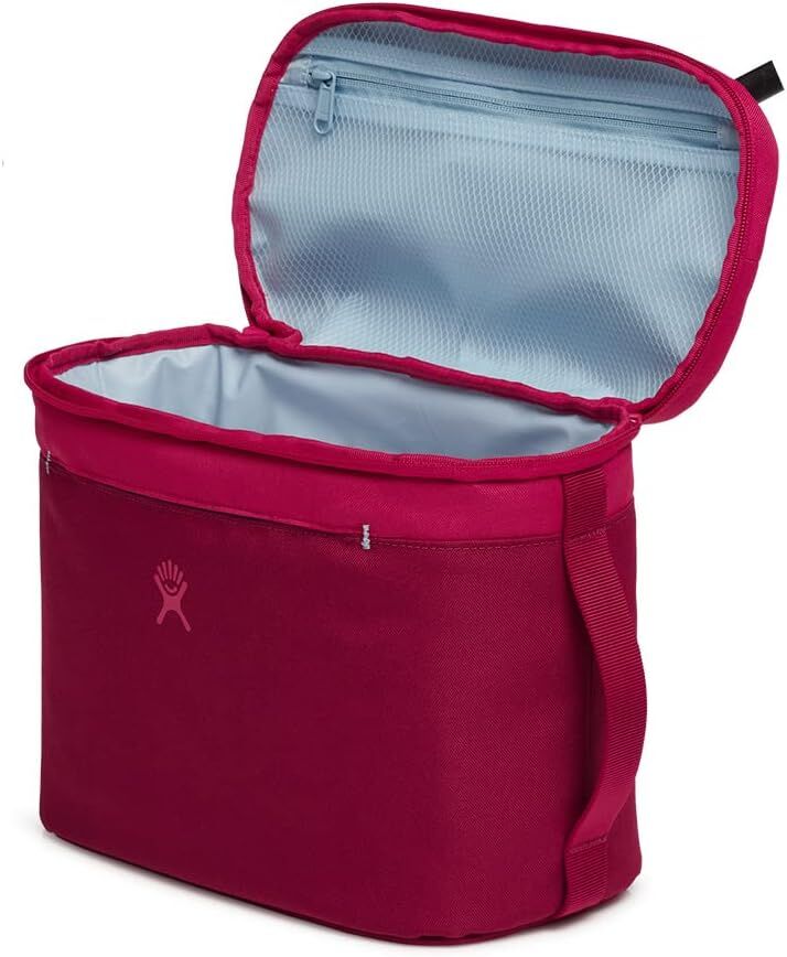 Hydro Flask Cranberry 8 L Insulated Lunch Bag, 11 8/10-In x 6 1/2-In x 9 1/2-In