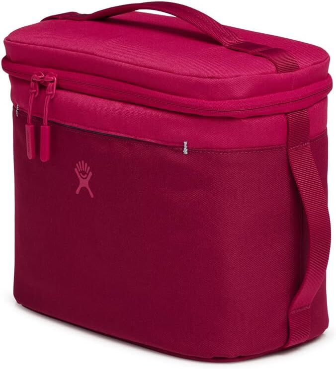 Hydro Flask Cranberry 8 L Insulated Lunch Bag, 11 8/10-In x 6 1/2-In x 9 1/2-In