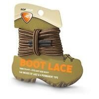 144" Black/Brown Trim-to-Fit Boot Laces