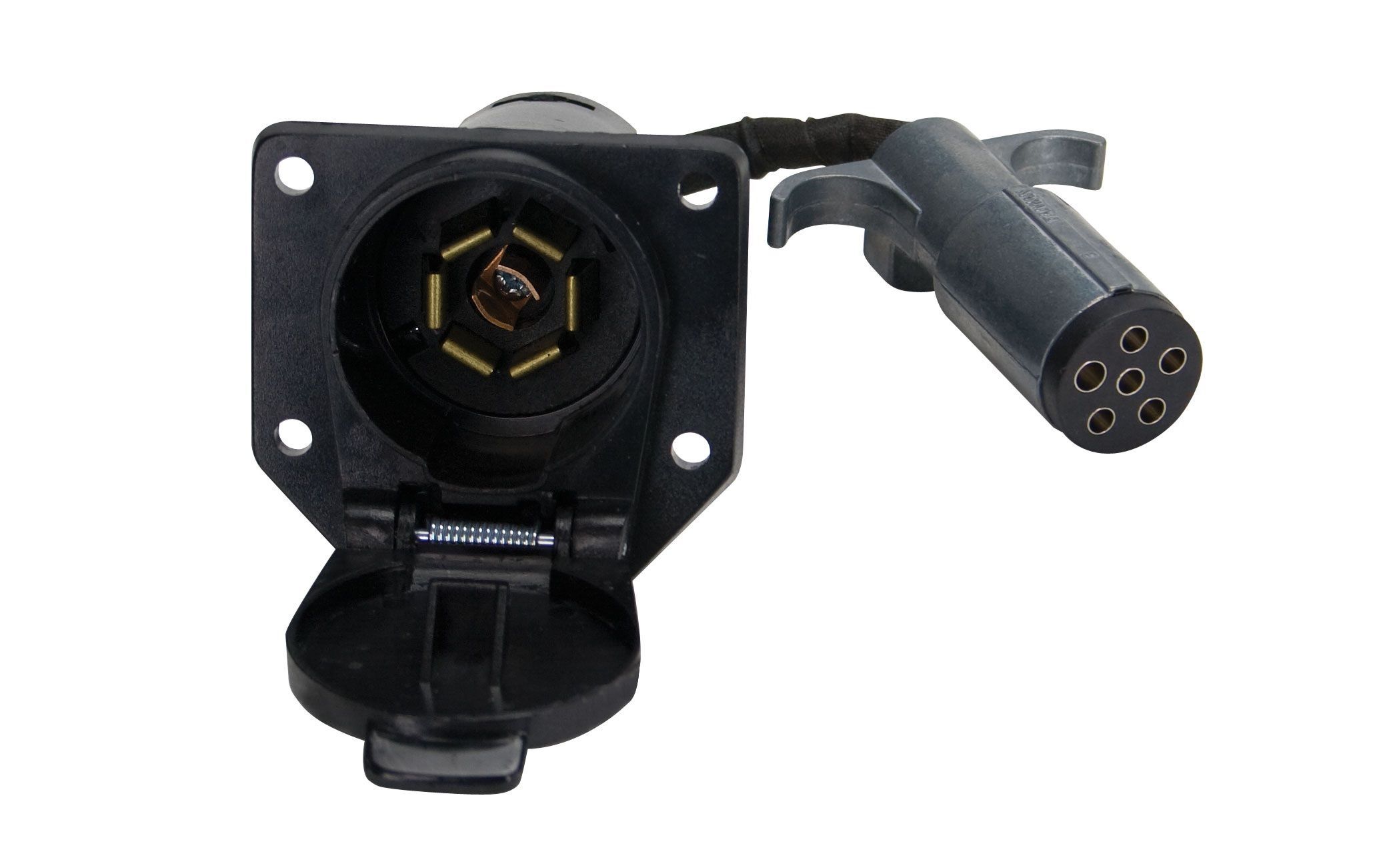 Uriah Adapter 6-Round Car End to Accept 7-Rv Trailer