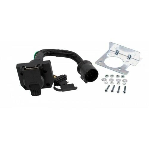 Oem Vehicle Harness To 7-Rv Or Way Flat Adapter