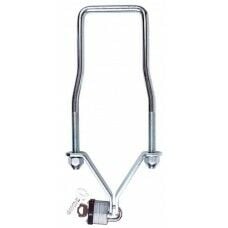 Spare Tire Carrier W/Lock & Brackets