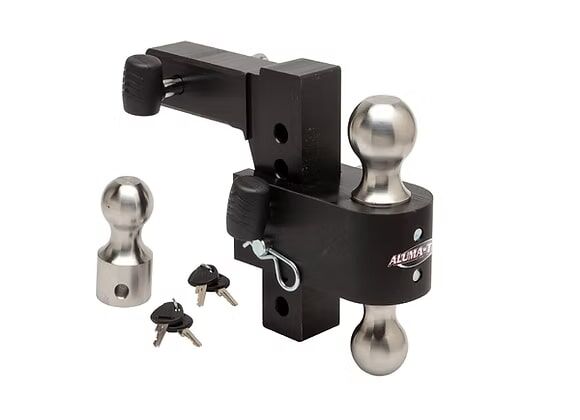 Uriah Aluma-Tow 6-In Drop Trailer Hitch, 2-In