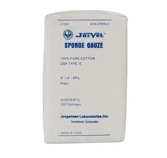 Animal Health International Sponge Gauze, 4-In x 4-In