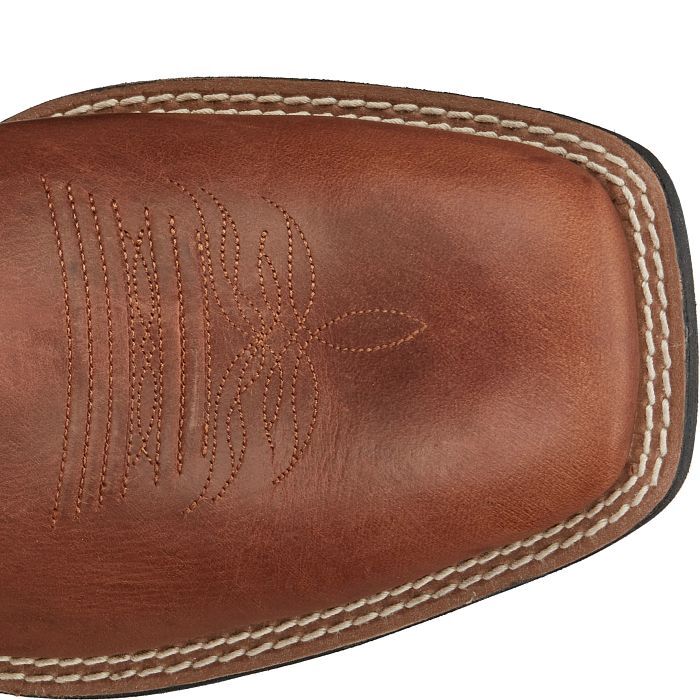 Justin Men's Canter 11-In Western Boots in Dusky Brown