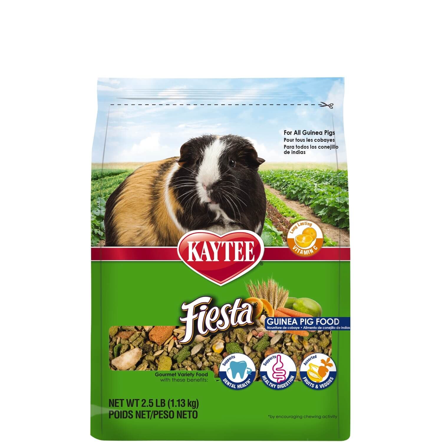 Fiesta Guinea Pig Food, 2.5-Lb Bag