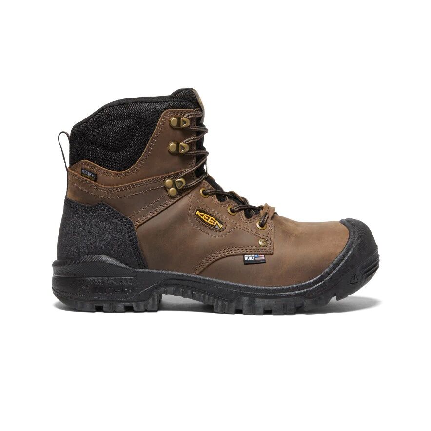 Men's Independence 6-In Waterproof Boot with Carbon Fiber Toe in Earth