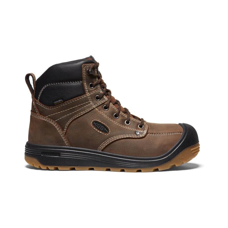 Men's Fort Wayne 6-In Waterproof with Soft Toe in Earth