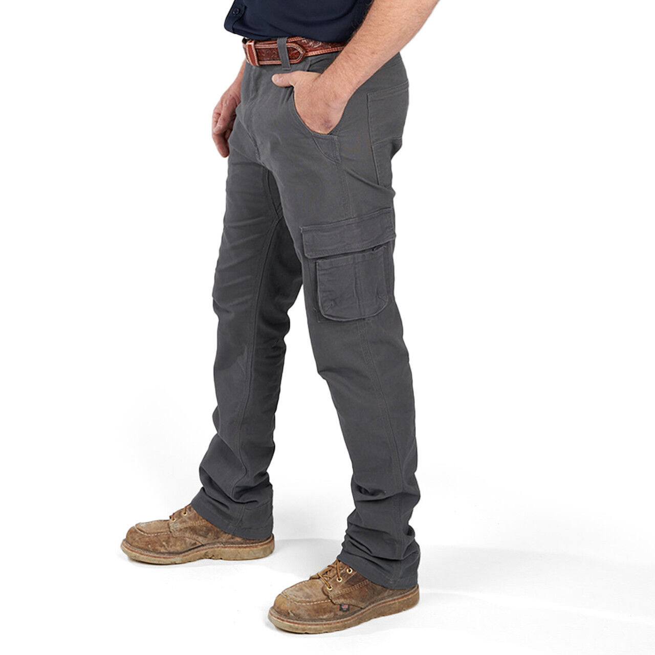 Key Men's Maverick Cargo Flex Pant in Slate