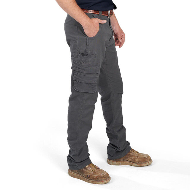 Key Men's Maverick Cargo Flex Pant in Slate
