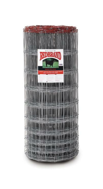 47-In x 330-Ft Square Deal® Field Fence Wire Fencing Galvanized 12.5-Gauge Style #1047-6-121/2