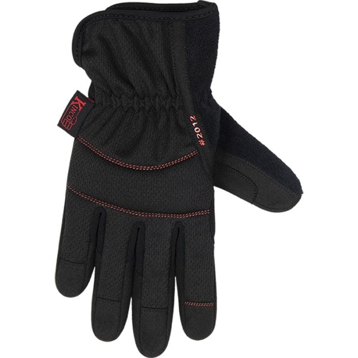Kinco KincoPro Breathable Synthetic Gloves in Black