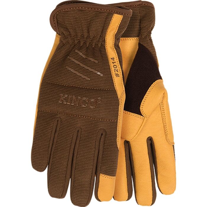 Kinco Kids' KincoPro Synthetic Gloves in Brown