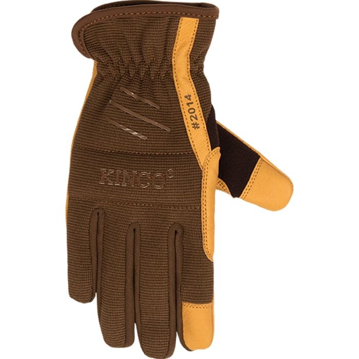 Kinco Kids' KincoPro Synthetic Gloves in Brown