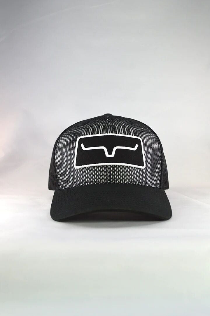 All Mesh Trucker Hat in Black 