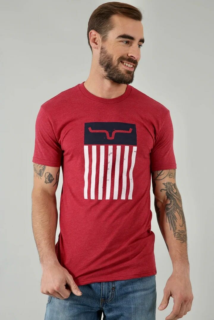 Kimes Ranch Men's Cody T-Shirt in Red