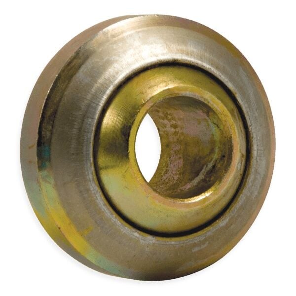 Koch Industries Yellow Zinc Plated Weld-On Ball Socket, Category 1