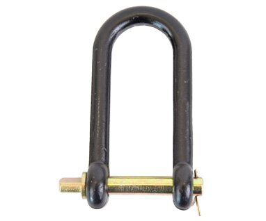 Forged General Purpose Clevis, Powder Coated, Black, 3/4"