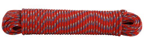 Koch Industries Red Diamond Braid Polypropylene Rope, 5/8-In X 100-Ft