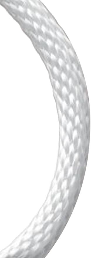 Koch Industries White Solid Braid Polypropylene Rope, 1/8-In (Sold By The Foot)