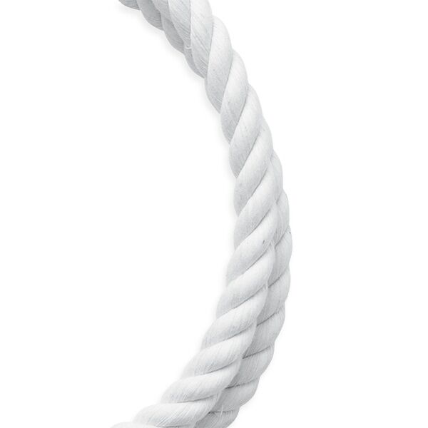 Koch Industries White Twisted Cotton Rope, 3/4-In (Sold By The Foot)