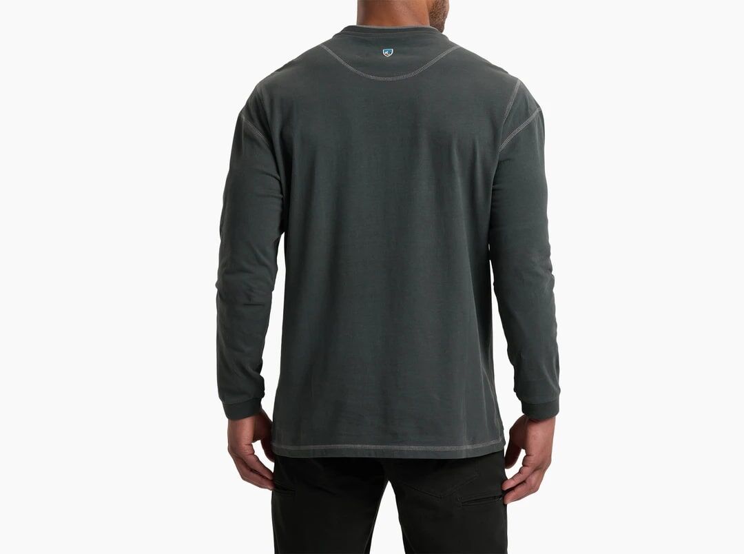 KUHL Men's Kommando Crew Shirt in Carbon