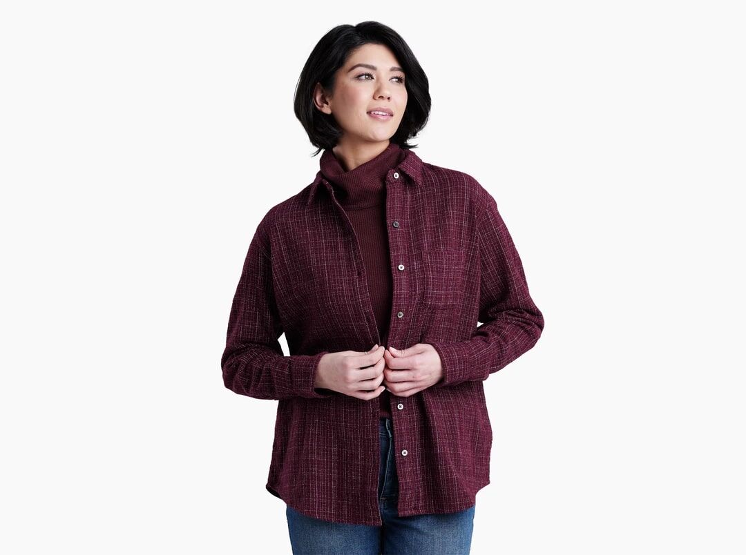 KUHL Women's Avery Shirt in Zinfandel