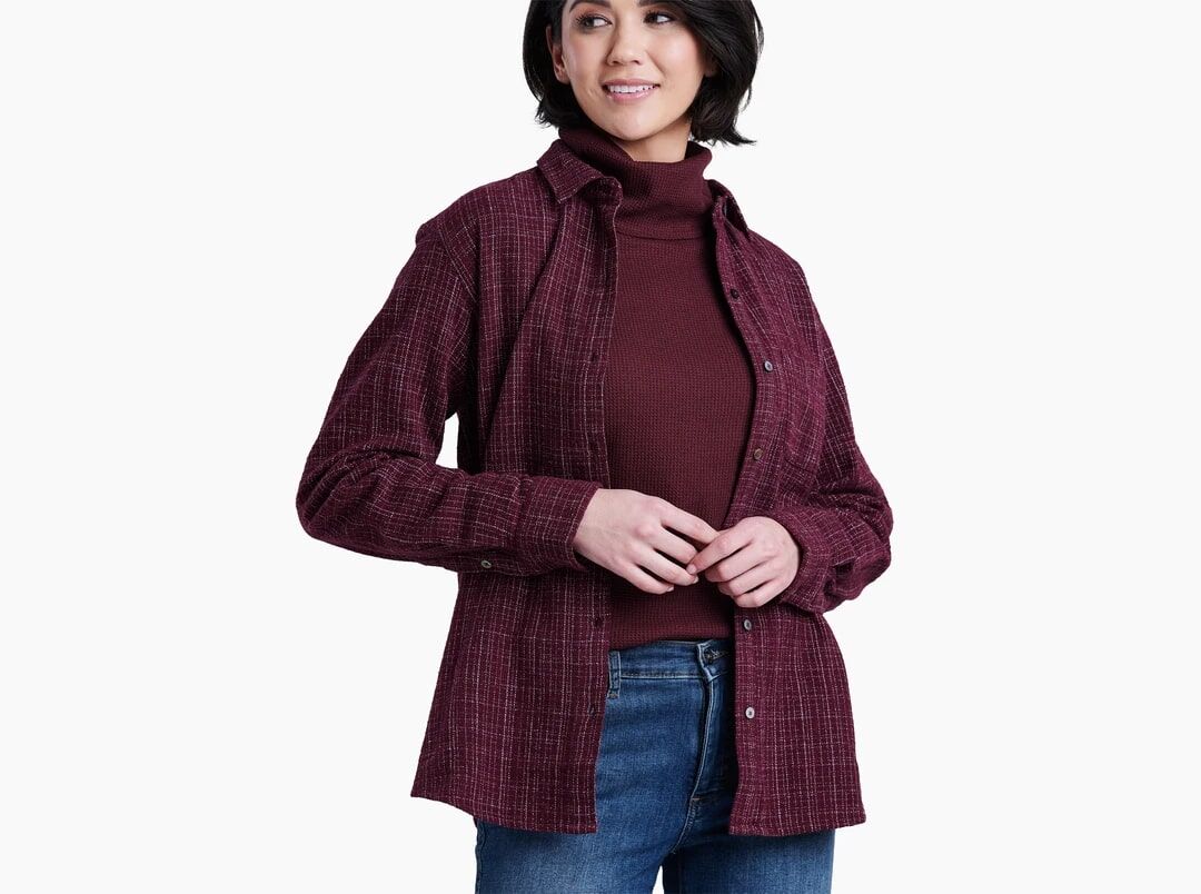 KUHL Women's Avery Shirt in Zinfandel