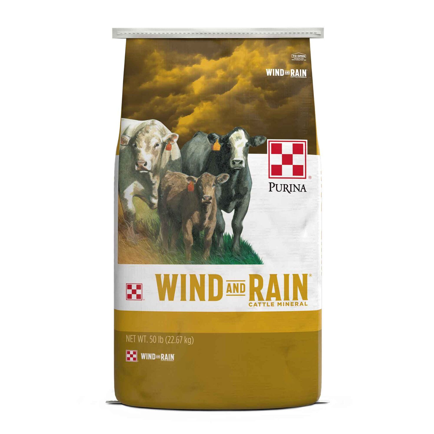 Purina Wind And Rain All Season 7.5 Complete Cattle Mineral With Altosid For Fly Control, 50-Lb