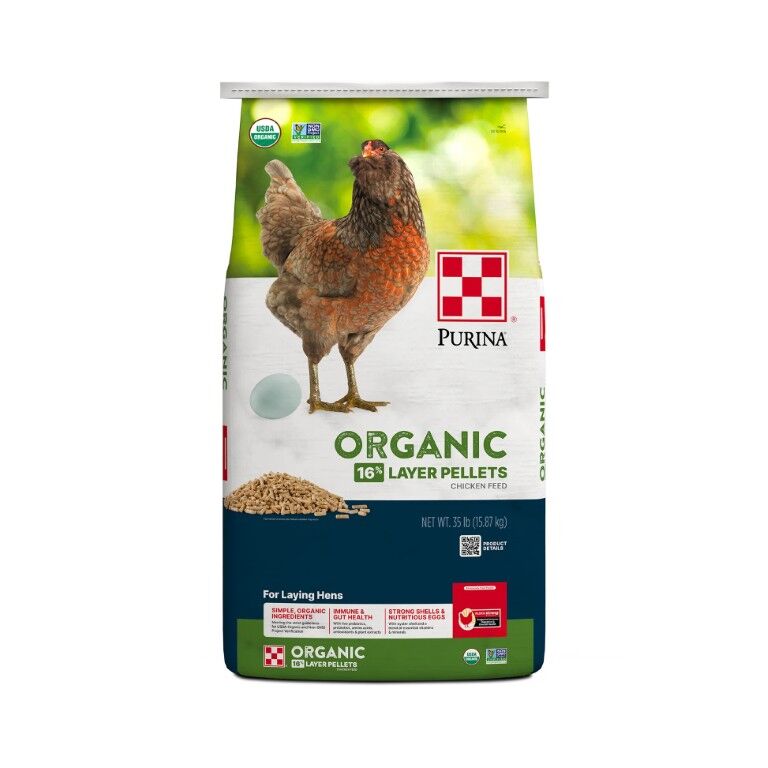 Purina Organic Layer Pellets Hen Feed, 35-Lb