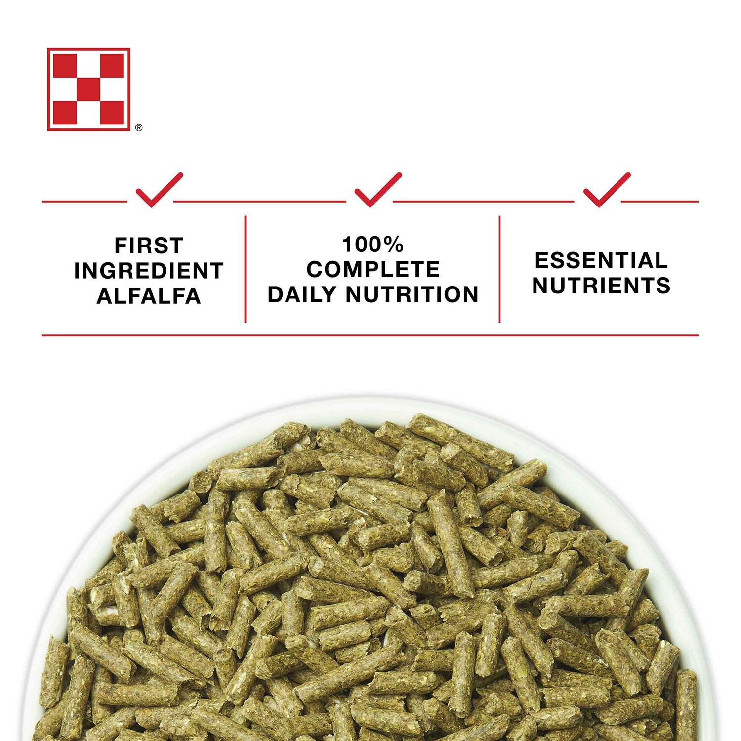 Purina Complete Rabbit Feed, 50-Lb