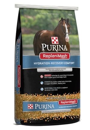 Purina RepleniMash Horse Mash, 25-Lb