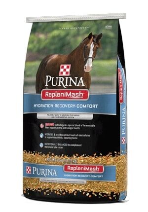 Purina RepleniMash Horse Mash, 25-Lb