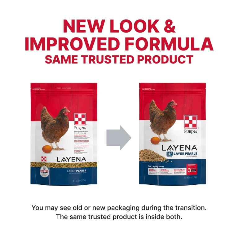 Purina Layena Pearls Layer Feed, 6-Lb