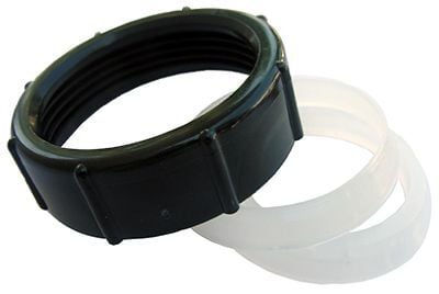 Lasco Black Plastic Joint Nut Kit, 1-1/2-In