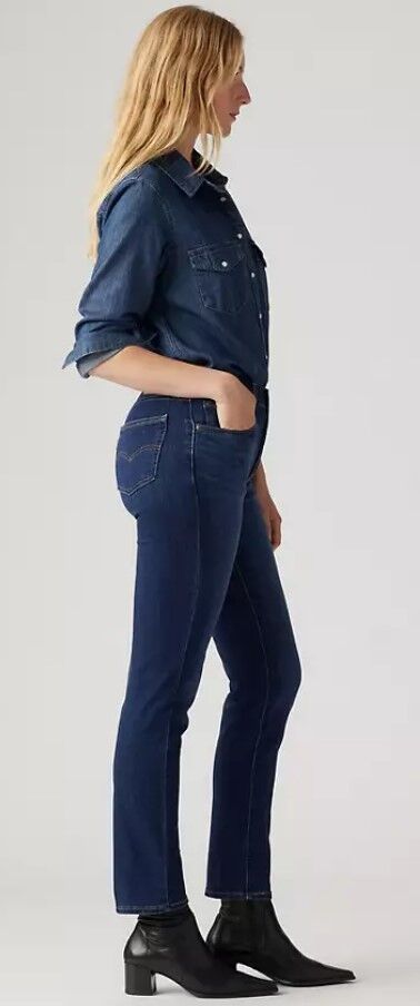 Levi's Women's 724 High Rise Slim Straight Jeans