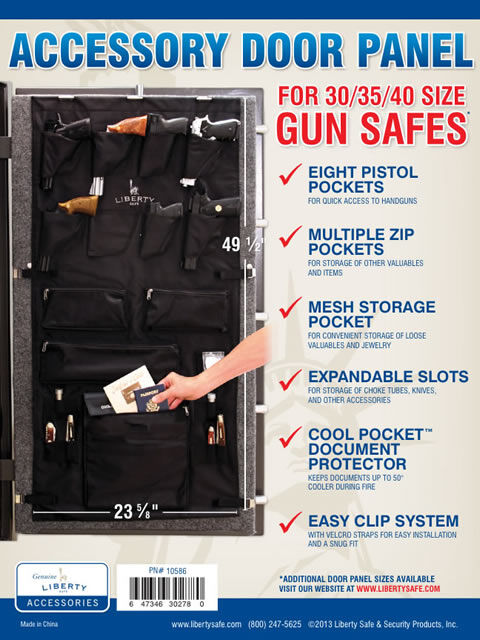 Liberty Safe 30-35-40 Accessory Door Panel Organizer