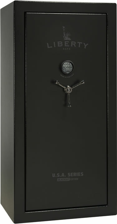 Liberty Safe USA 30 Gun Safe with E-Lock in Black