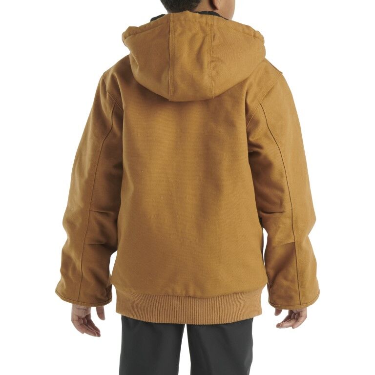 Carhartt Boy's Flannel Quilt Lined Active Jac