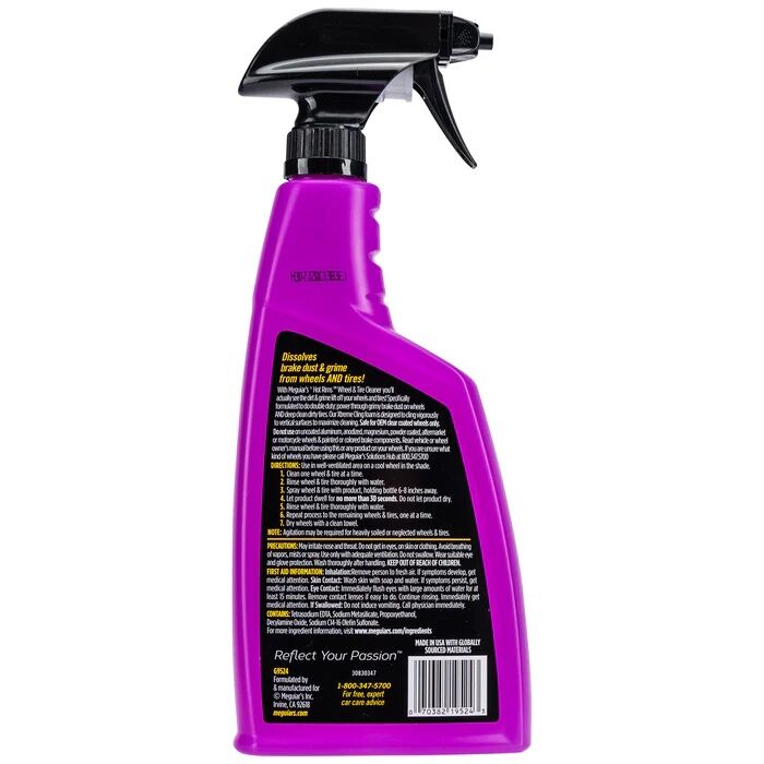 Meguiar's Hot Rims All Wheel Cleaner, 24-Oz