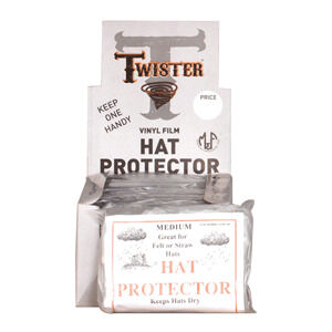 M & F Western Twister Clear Hat Protector