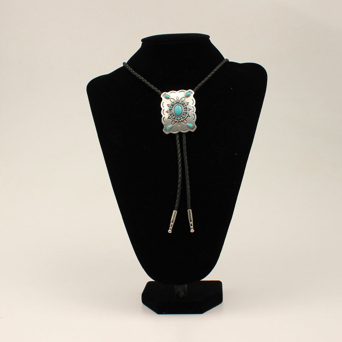 Rectangle Turquoise Stone Bolo