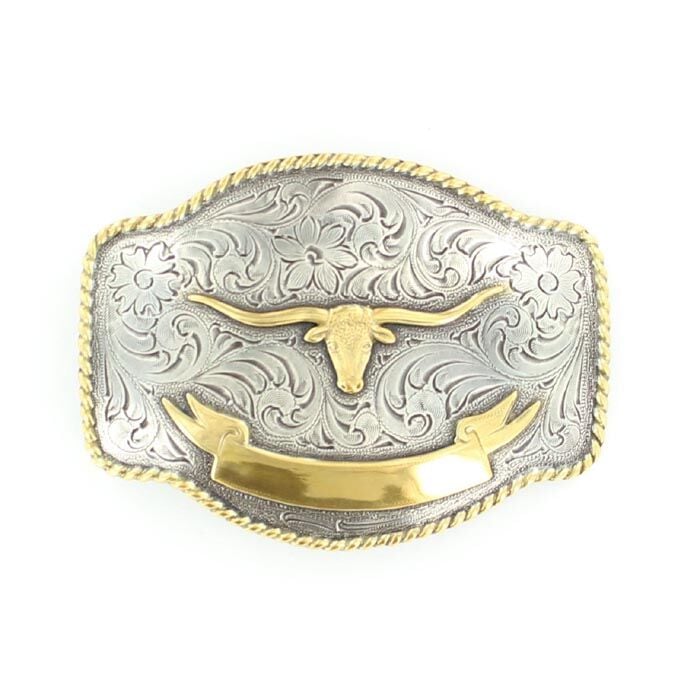 Longhorn Belt Buckle