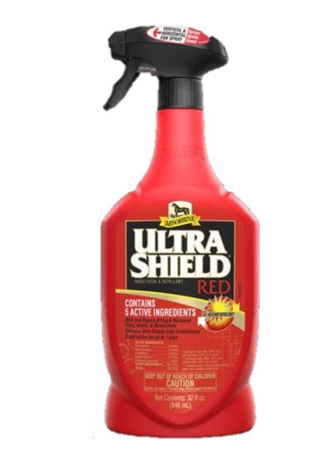 Absorbine Ultrashield Red Fly Repellent Spray, 32-Oz