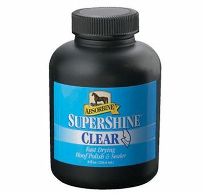 Absorbine Supershine Hoof Clear Polish And Sealer, 8-Oz