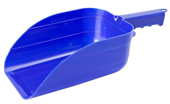 Little Giant Blue Plastic Utility Scoop, 5-Pt